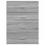 Sideboards 2 pcs Grey Sonoma 60x39x80 cm Engineered Wood 3276628
