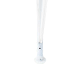 Party Tent White 400 x 400 x 266 cm Polyethylene and Steel 42003421