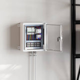 Control Cabinet Grey 37 x 16.5 x 35 cm ABS Plastic 4106510