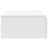 Wall-Mounted Side Table Wall-mounted White 87.5 x 34.5 x 17 cm 898325