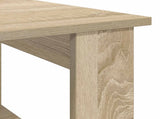 Coffee Table Sonoma Oak 72 x 50 x 50 cm Engineered Wood 8000190