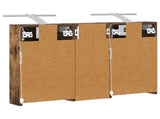 Bathroom Cabinet Set 3 pcs 80 x 10.5 x 50 cm Engineered wood 3403660