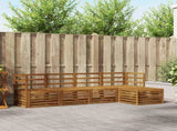 Outdoor Sofa Set 5 pcs Natural 3374629