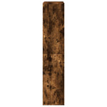 Bookcase Smoked Oak100x33x156.5 cm Engineered Wood 3309343