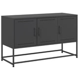 TV Cabinet Black 100.5x39x60.5 cm Steel 846476