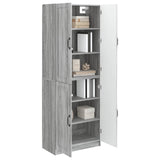 Cabinet Set 2 pcs Engineered Wood 3416949