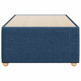 Bed Frame without Mattress Blue 90x190 cm Single Fabric 3284906