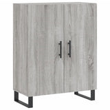 Highboard Grey Sonoma 69.5x34x180 cm Engineered Wood 3195705