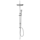 Dual Head Shower Set with Hand Shower Stainless Steel 145055