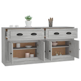 Sideboards 2 pcs Grey Sonoma Engineered Wood 3185269