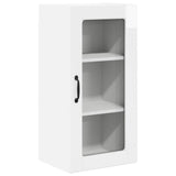Wall Glass Cabinet LUCCA High Gloss White 40 x 31 x 80 cm 884993