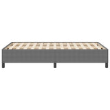 Bed Frame Light grey 120 x 190 cm Corduroy fabric 42006957