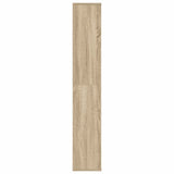 Room Divider/Book Cabinet Sonoma Oak 100x24x140 cm Engineered Wood 800444