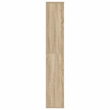Room Divider/Book Cabinet Sonoma Oak 100x24x140 cm Engineered Wood 800444