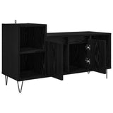 TV Cabinet Black Oak 100 x 35 x 55 cm Engineered Wood 882722