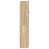 Cabinet Set 2 pcs Sonoma Oak 33 x 34.5 x 87 cm Engineered Wood 3416972