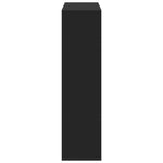 Bookcase Black 100x33x125.5 cm Engineered Wood 3309358
