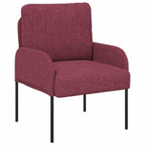 Sofas with Cushion 55cm Wine Red Plywood 42023432