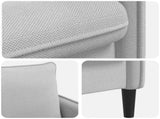 XL Armchair Light Grey Velvet 42043546