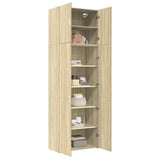 Highboard Sonoma Oak 80x42.5x249 cm Engineered Wood 3281366