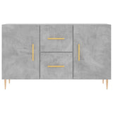 Sideboard Concrete Grey 100x36x60 cm Engineered Wood 828160
