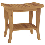 Bathroom Side Table 50x35x45 cm Solid Wood Teak 340748