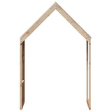 Kids' Bed Roof 60x89x134.5 cm Solid Wood Pine 846885