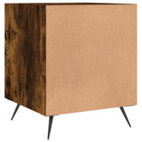 Bedside Cabinets 2 pcs Smoked Oak 40x40x50 cm Engineered Wood 827511