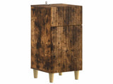 2 Piece Bathroom Cabinet Set ARNHEM Smoked Oak Engineered Wood 3417689