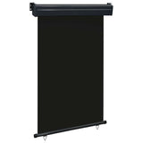 Balcony Side Awning 125x250 cm Black 48418