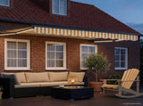 Manual Retractable Awning with LEDs 3 x 2 m 3419362