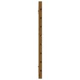 Wall Headboard Honey Brown 156x3x63 cm Solid Wood Pine 824741