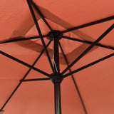 Garden Parasol Terracotta Polyester 300x200 cm Tiltable 44504