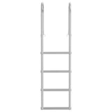 4-Step Dock Ladder Silver 45 11.5 162 cm Aluminum 42011354