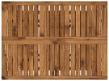Coffee Table Natural 80.5 x 80 x 45 cm Solid Acacia Wood 901390