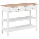 Sideboard White 110x35x80 cm MDF 280029