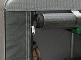 179 x 120cm Temporary Garden Shed, with Accessories - Dark Grey T3398P325141