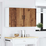 Kitchen Wall Cabinets 2 pcs Lucca Old Wood Engineered Wood 853814
