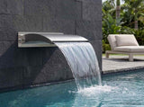 Pool Waterfall with LED Stainless Steel 304 51 x 26 x 13 cm 42040592