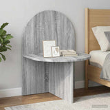 Bedside Table 2 pcs Grey Sonoma 48 x 49 x 65 cm Engineered Wood 8001126
