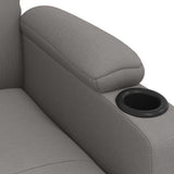 Massage Chair Taupe Fabric 339120
