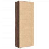 Highboard Brown Oak 70x41x185 cm Engineered Wood 3281693