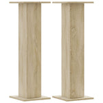 Plant Stands 2 pcs Sonoma Oak 30x30x95 cm Engineered Wood 3307875