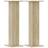 Plant Stands 2 pcs Sonoma Oak 30x30x95 cm Engineered Wood 3307875