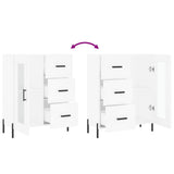 Sideboard White 69.5x34x90 cm Engineered Wood 828052