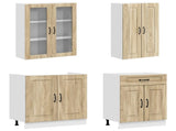 Kitchen Unit KALMAR 8 pcs Sonoma Oak Engineered Wood 3438195