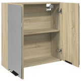 Bathroom Mirror Cabinet Sonoma Oak 64.5x20x66.5 cm Engineered Wood 849655