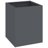Garden Planter Anthracite 32 x 32 x 40 cm Cold-rolled Steel 876345