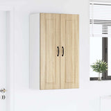 Wall Cabinet PORTO Sonoma Oak 60 x 31 x 100 cm Engineered Wood 885487