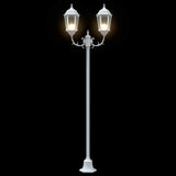 Garden Light White 68 x 20 x 235 cm Aluminium and Glass 42000343